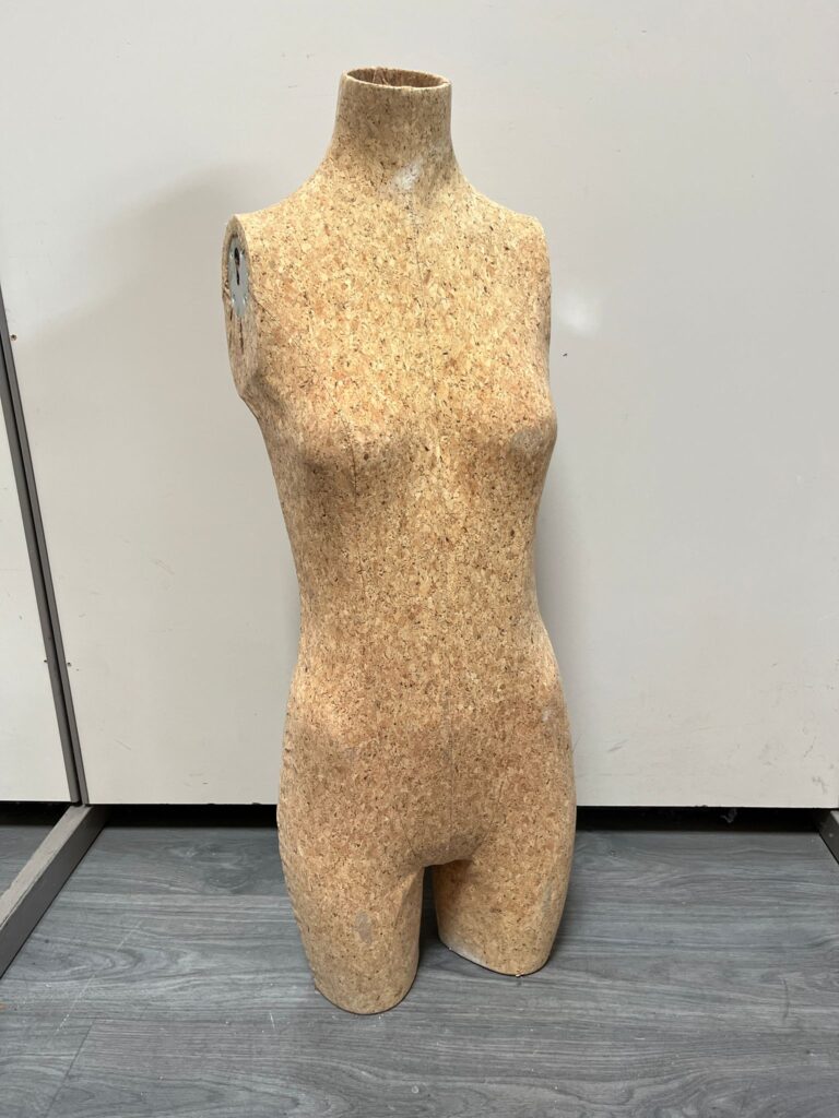 Mannequin Buste Femme en liège