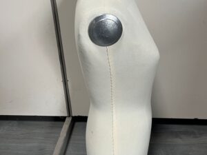 Buste mannequin femme – Tissu – Blanc