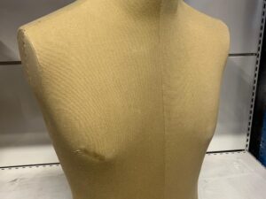 Buste mannequin homme – Tissu