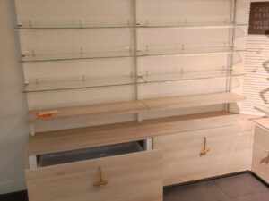 Lot de 2 éléments muraux L 2,02 m