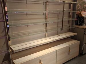 Lot de 2 éléments muraux L 2,04 m