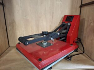 Presse à chaud / Heat Press – plateau 38×38 cm