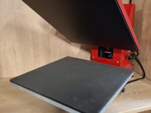 Presse à chaud / Heat Press – plateau 38×38 cm