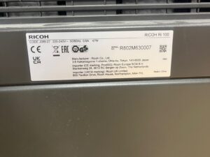 Ricoh Ri 100 – Imprimante pour impression directe
