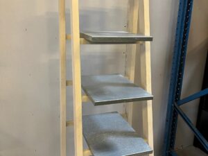 Étagère échelle H 2,35 m