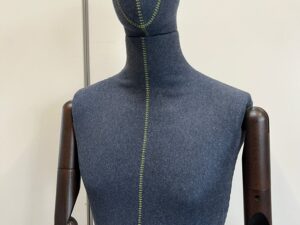 Mannequin buste sur pied Homme tissu