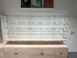 Lot de 3 éléments muraux L 2,52 m