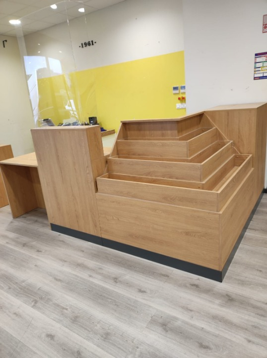 Comptoir d'accueil en 2 parties - 7 blocs dissociables – Image 3