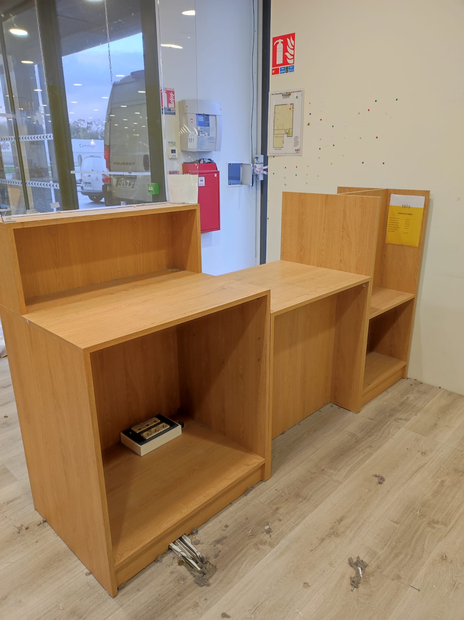 Comptoir d'accueil en 2 parties - 7 blocs dissociables – Image 7