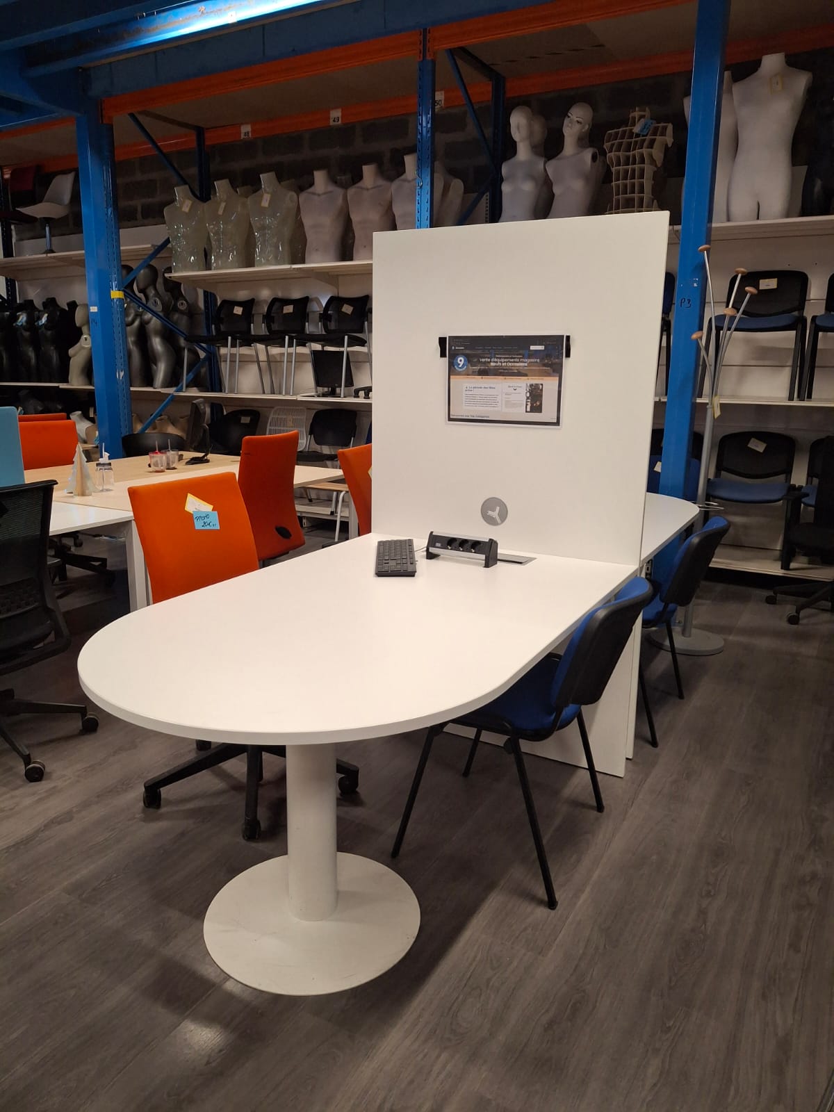 Bureau Administratif L 160 cm