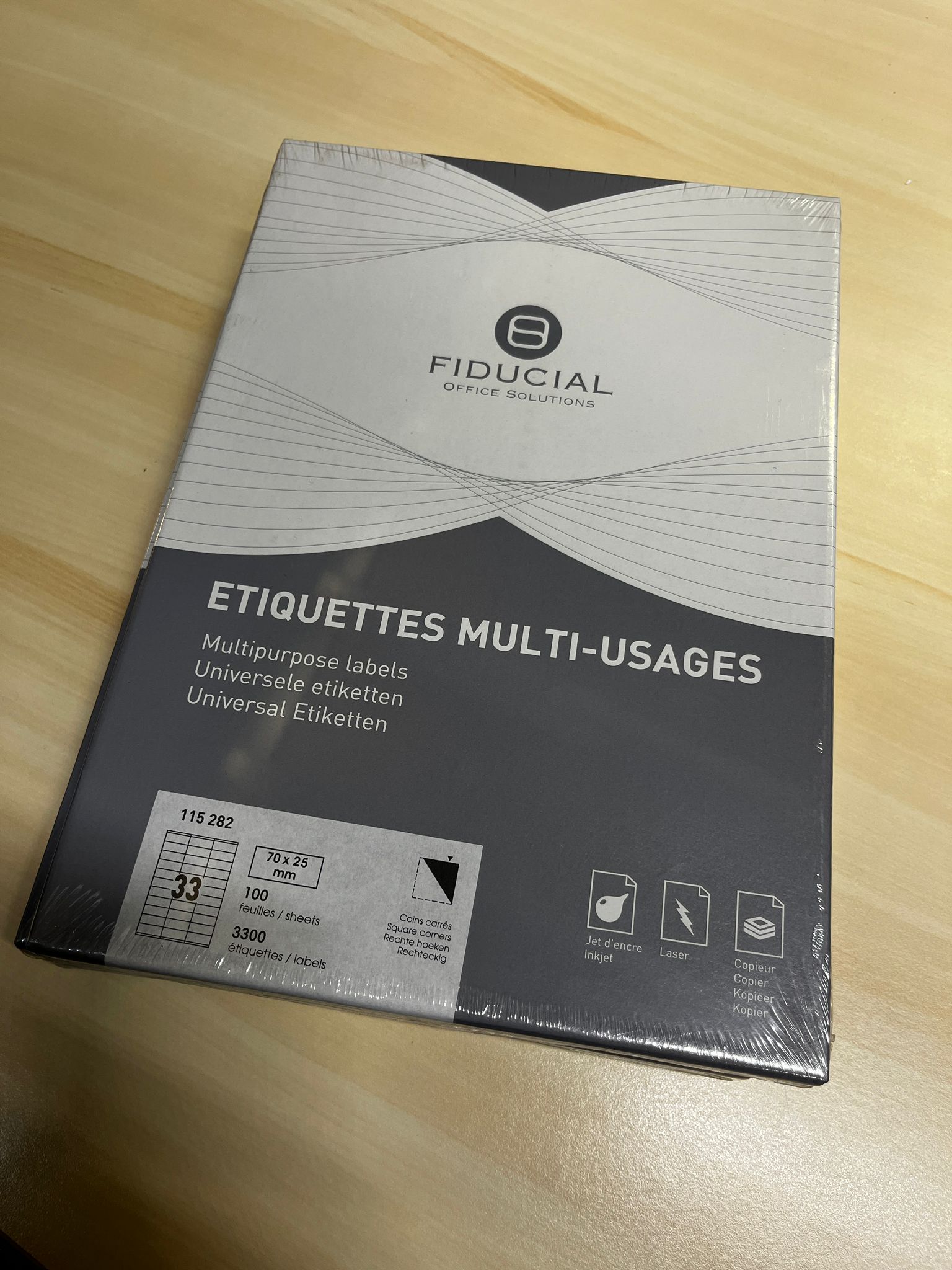 Étiquettes multi-usages 70 x 25mm