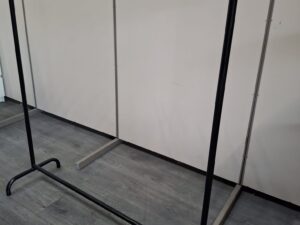 Portant à vêtements professionnel – Noir – H140xL120cm