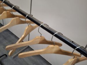 Portant à vêtements professionnel – Noir – H140xL120cm