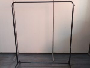 Portant à vêtements professionnel – Noir – H140xL120cm