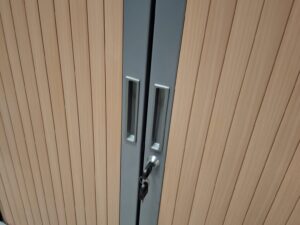 Armoire basse de bureau avec clé L 100 cm