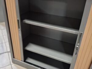 Armoire basse de bureau avec clé L 100 cm