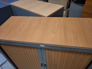 Armoire basse de bureau avec clé L 100 cm