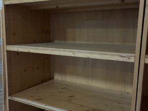 Étagère murale en bois – L100 x P60 x H240 cm