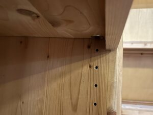 Étagère murale en bois – L100 x P60 x H240 cm