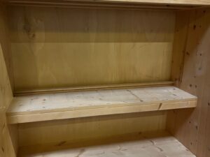 Étagère murale en bois – L110,5 x P60 x H240 cm