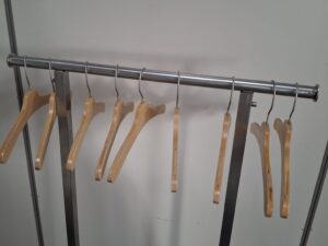 Portant droit H 127 cm