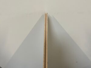 ENG – Parquet stratifié imitation carrelage – Gris – 40×120,5cm