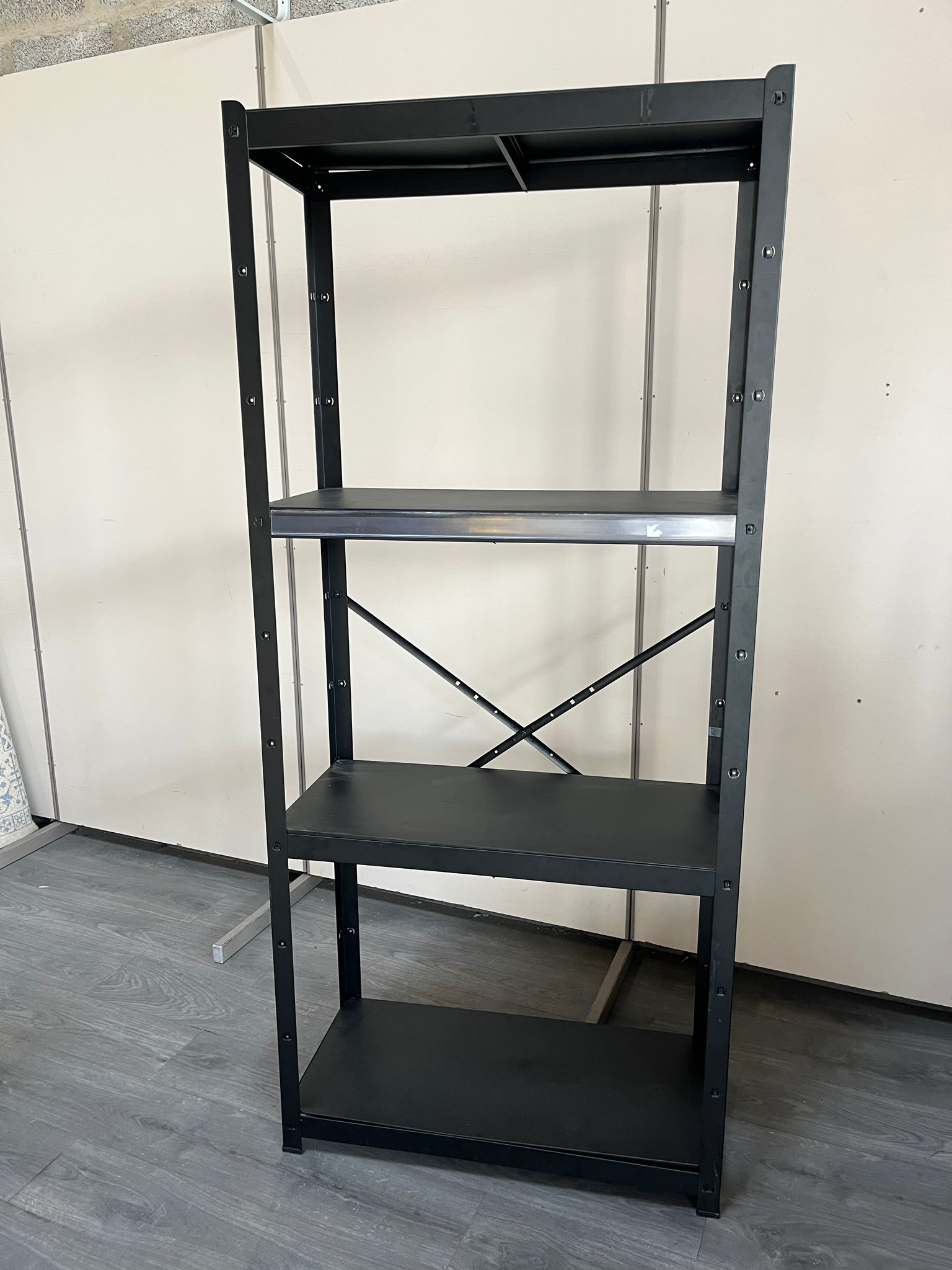 Étagère de rangement 4 niveaux - Métallique - H191xL84,5cm