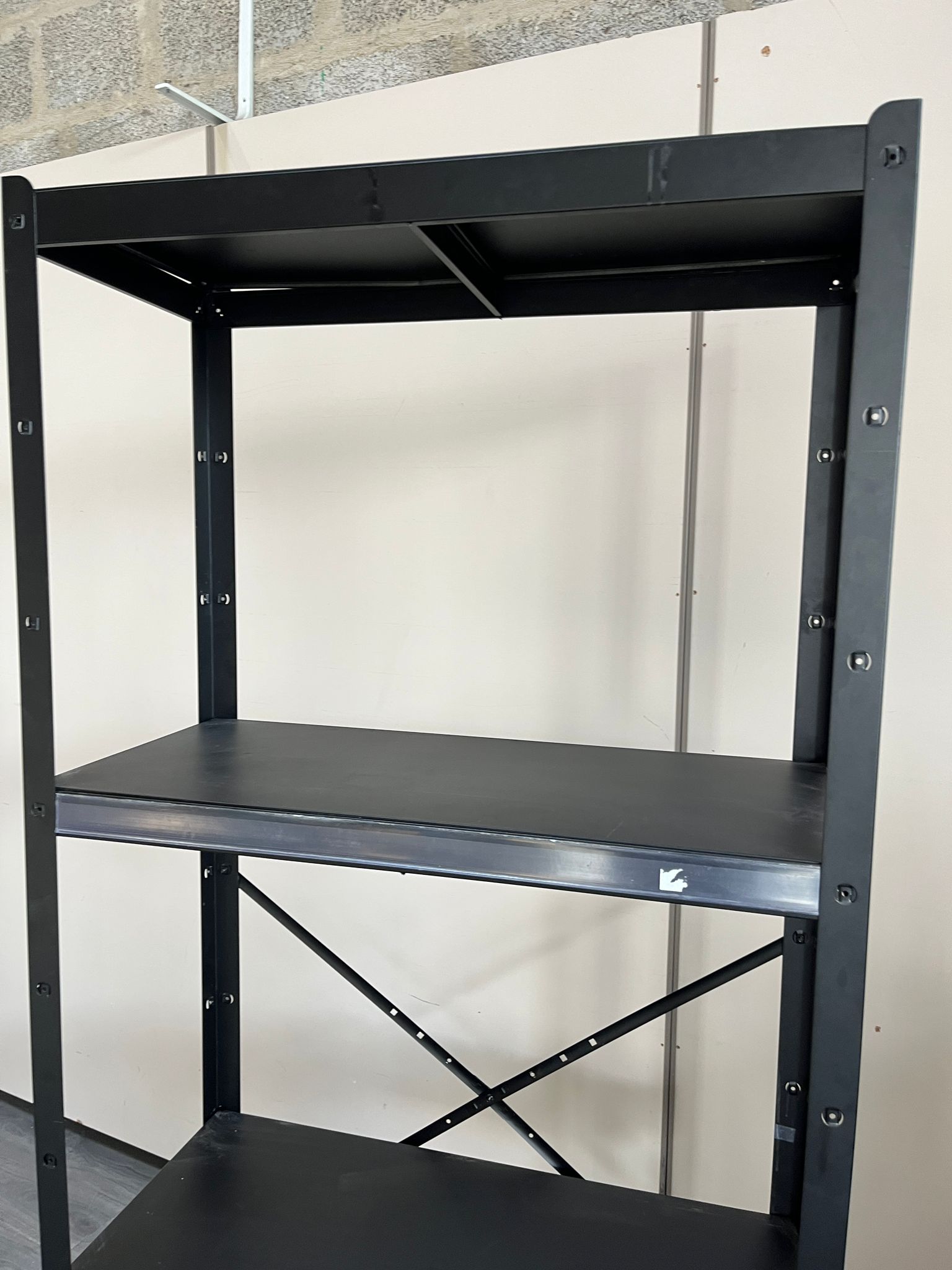 Étagère de rangement 4 niveaux - Métallique - H191xL84,5cm