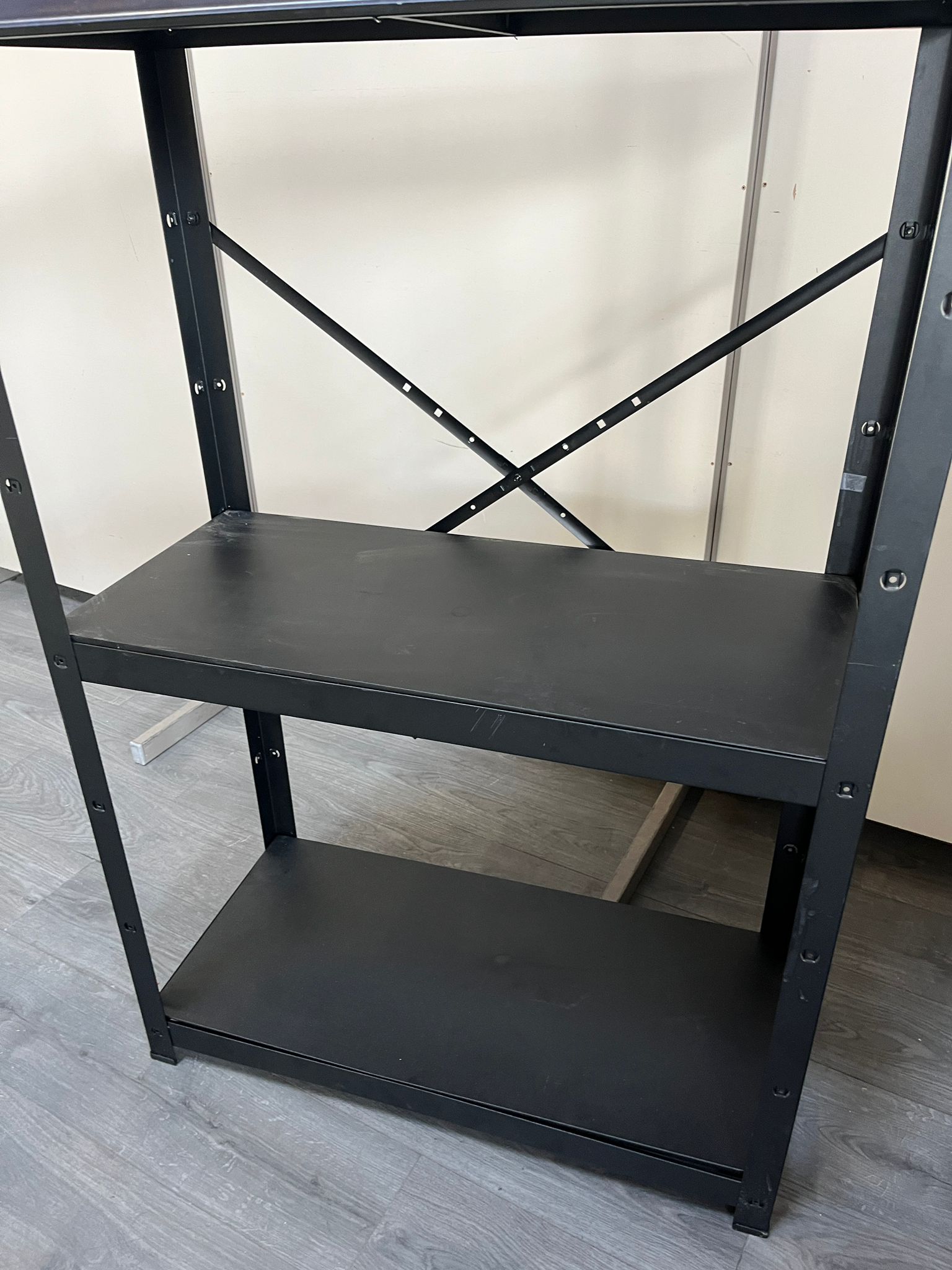 Étagère de rangement 4 niveaux - Métallique - H191xL84,5cm