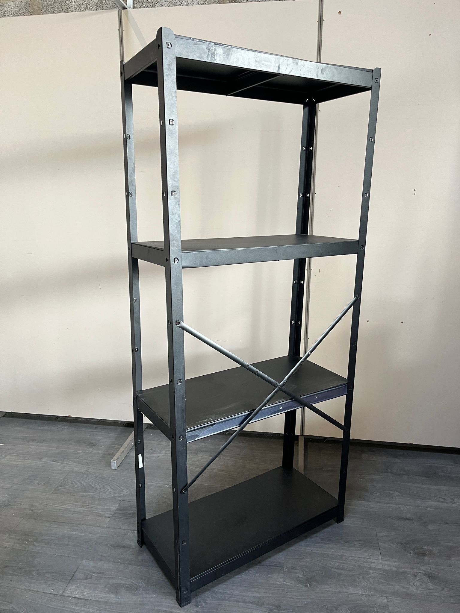 Étagère de rangement 4 niveaux - Métallique - H191xL84,5cm