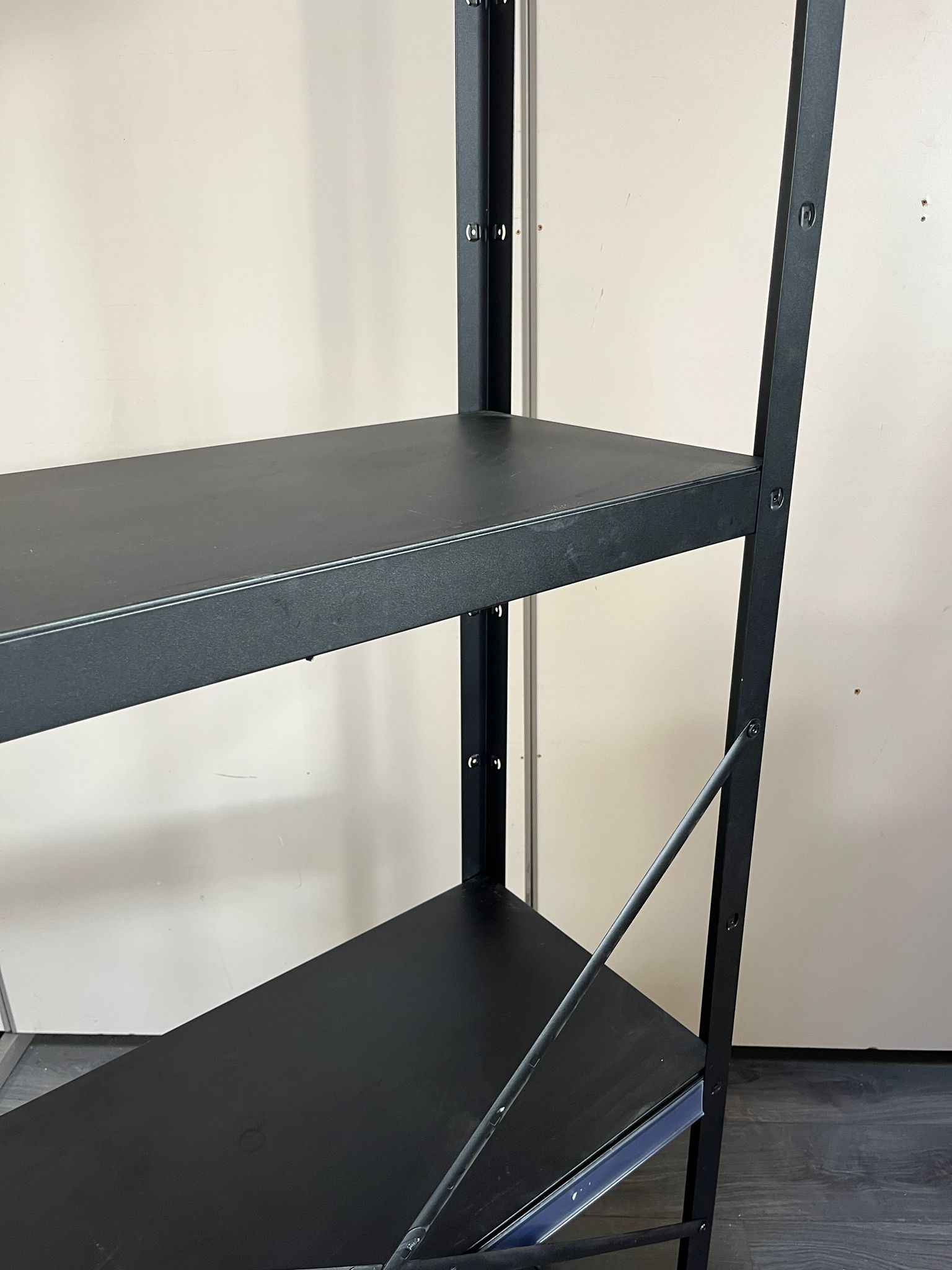 Étagère de rangement 4 niveaux - Métallique - H191xL84,5cm