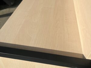 Meuble de présentation 4 niveaux – Bois – H126xL140cm