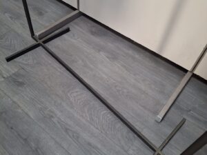 Portant à vêtements professionnel – Robuste – H142xL126cm