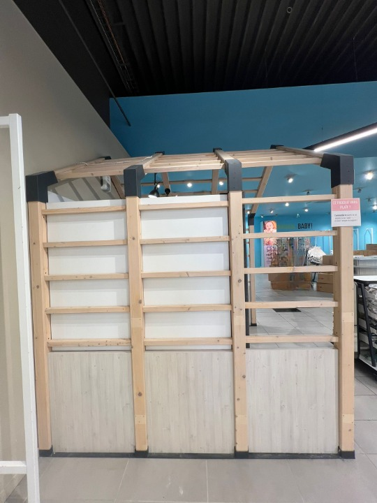 Espace cabines d’essayage avec structure bois - 2 cabines - 6,39 m²