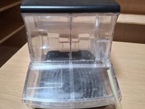 Bac vrac à pelle 2 compartiments – 20 L – Pour épicerie et stockage