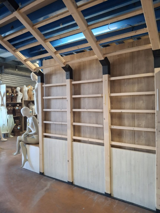 Espace cabane intérieur structure bois - 6,58 m²