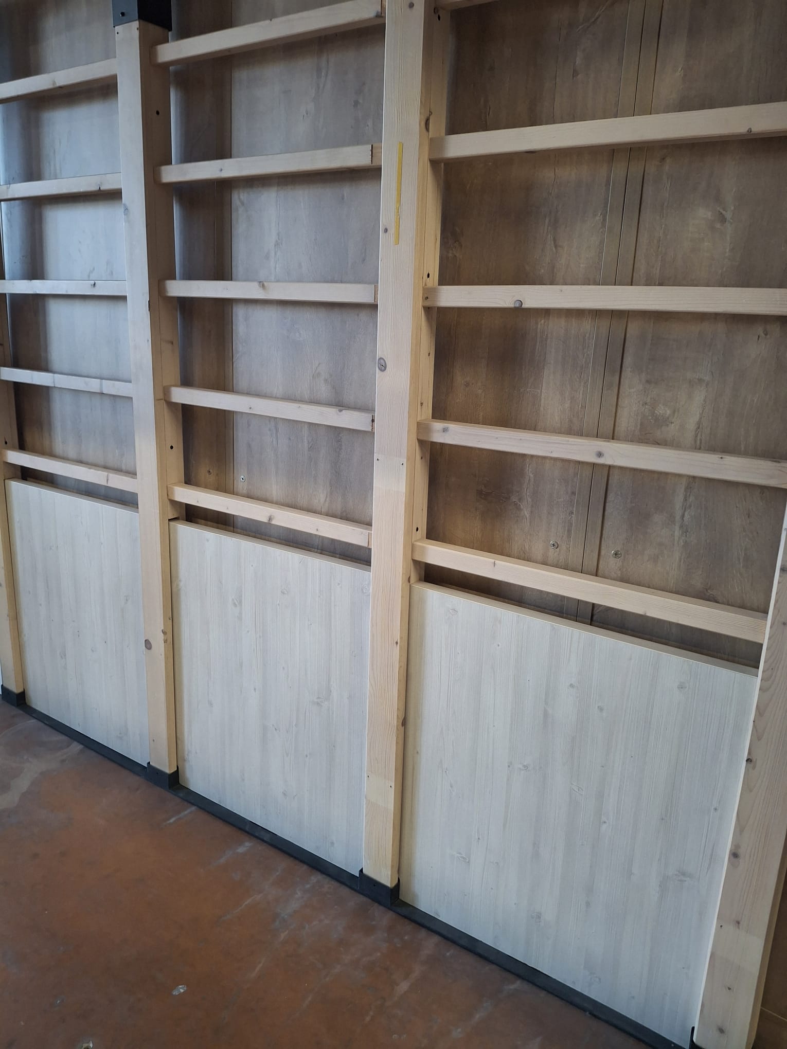 Espace cabane intérieur structure bois - 6,58 m²