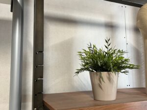Élément mural avec penderie et rangement – Style industriel – H240 cm