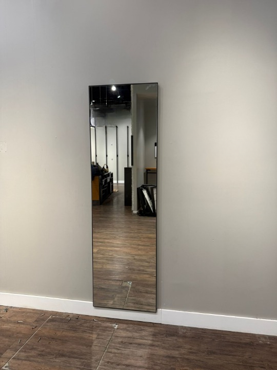 Miroir fixation murale - 150 x 55 cm