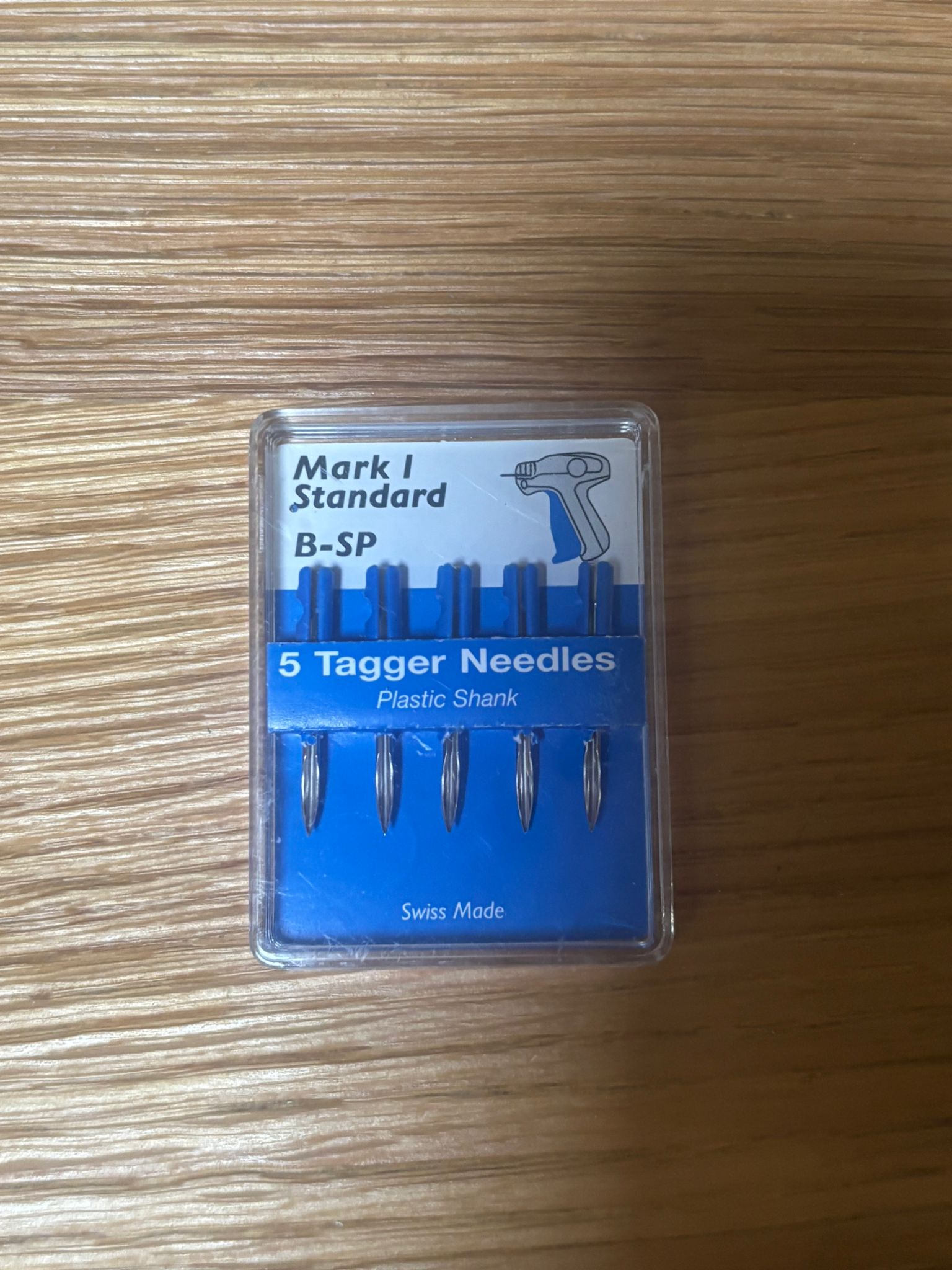 Lot de 5 aiguilles pour pistolet d’étiquetage Mark I Standard B-SP