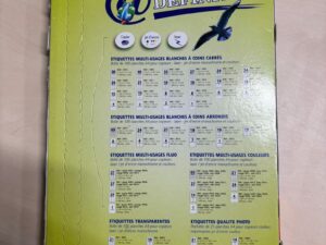 Boîte de 100 étiquettes multi-usages blanches EXCELLENCE – 297 x 210 mm