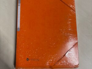 Chemise à élastiques cartonnée A4 Fiducial orange