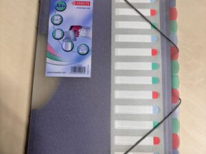 Trieur de documents A4 Esselte – 12 intercalaires