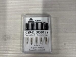 Lot de 5 aiguilles Regular Mark II – Avery Dennison 08941 (05012)