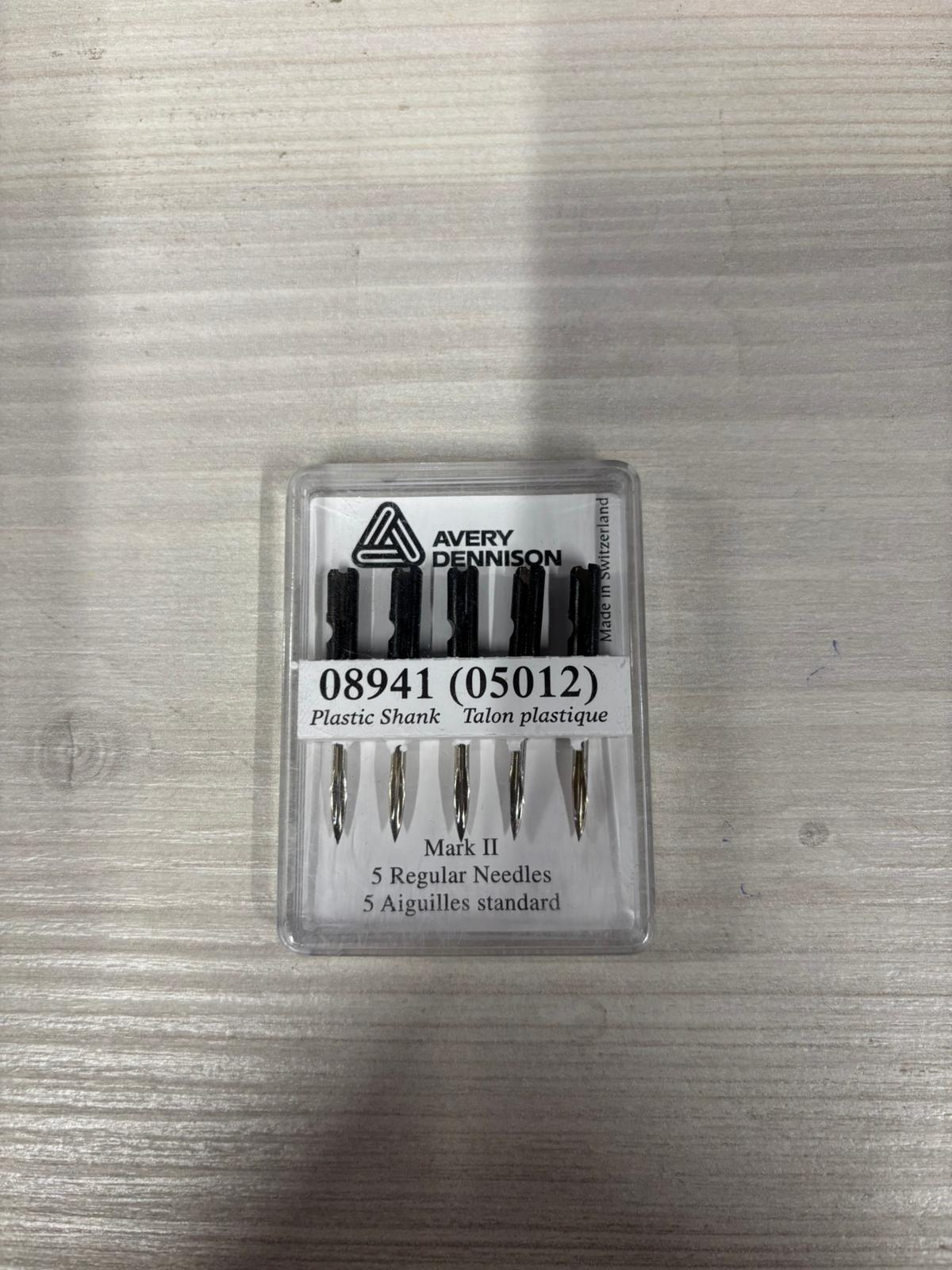 Lot de 5 aiguilles Regular Mark II – Avery Dennison 08941 (05012)