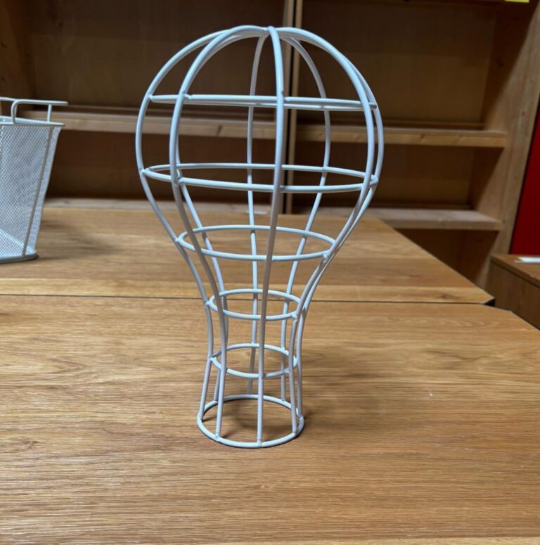 Tête de présentation – Métallique – H 32 cm