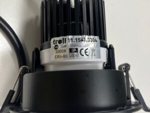 Spot LED encastrable orientable 40° – Driver inclus
