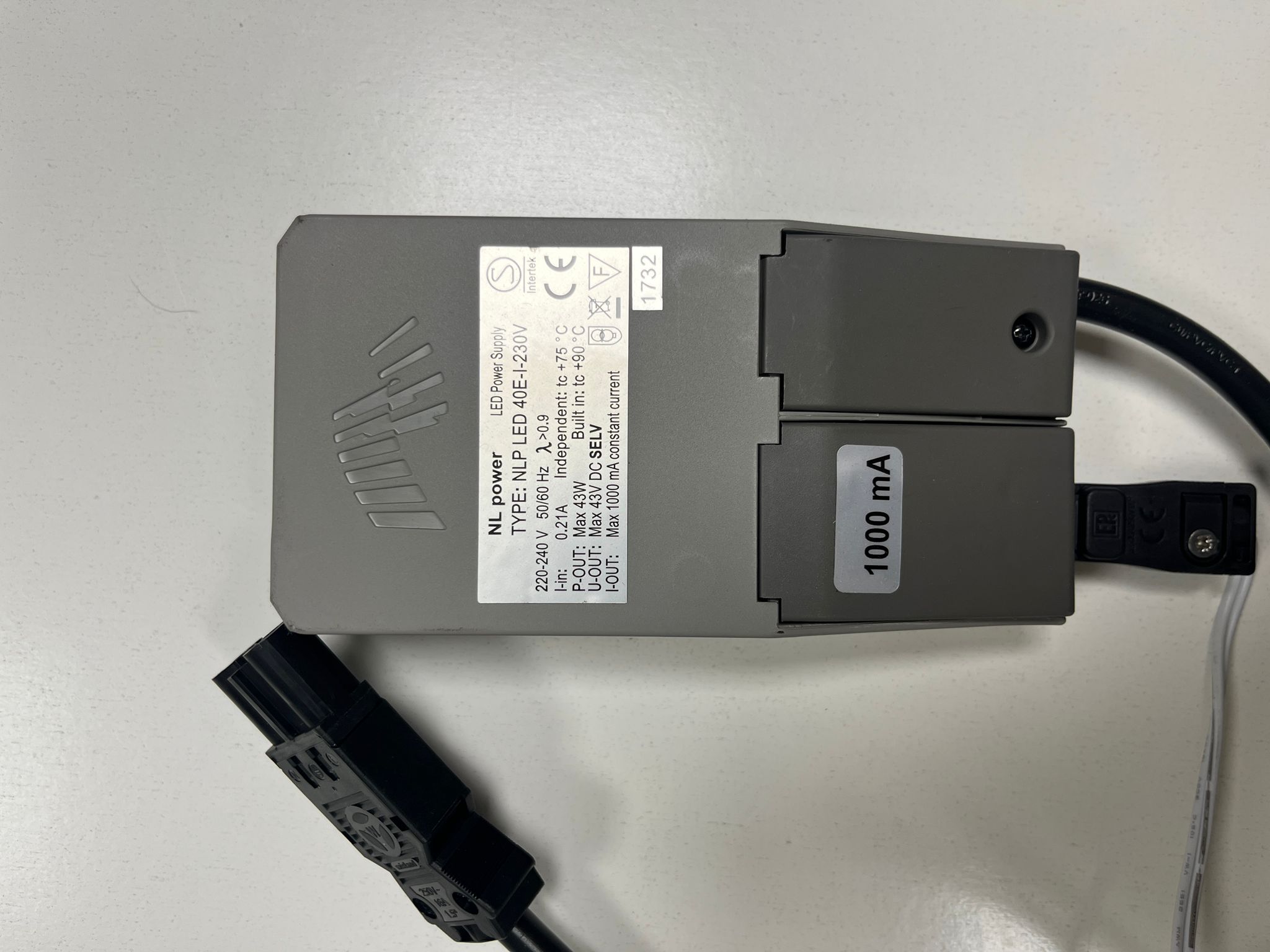 Spot LED encastrable orientable avec driver – 1000 mA