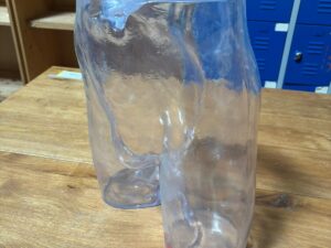 Fessier homme – PVC transparent – H44 cm