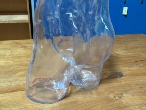 Fessier homme – PVC transparent – H44 cm